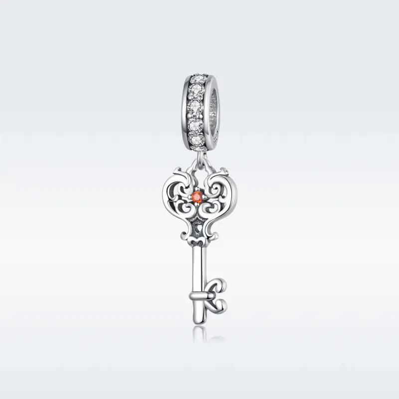 Charm Pendente tipo Pandora Heartlock - BSC092 - Immagine del prodotto
