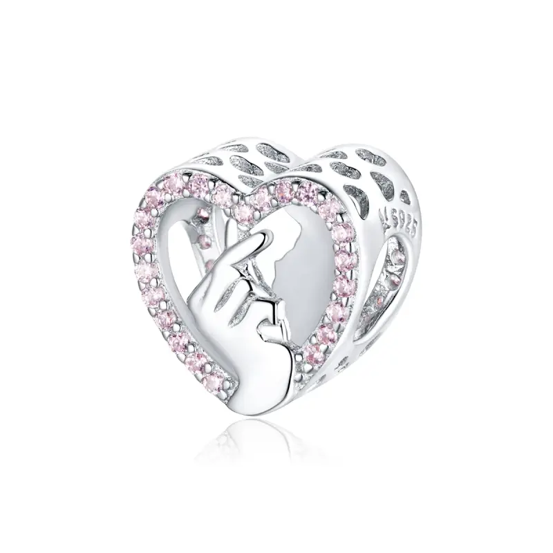 Charm tipo Pandora Cuore di dito - SCC1690 - Immagine del prodotto