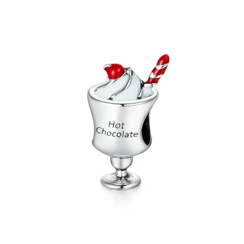 Charm tipo Pandora Cioccolata calda - SCC1495 - Immagine del prodotto