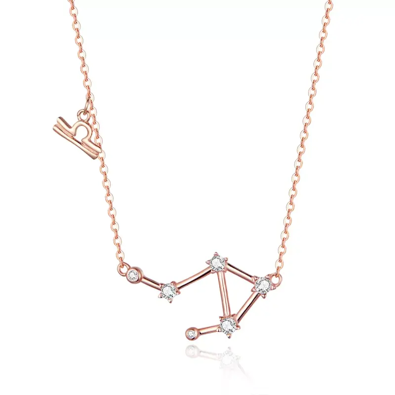 Collana tipo Pandora Libra - BSN022 - Immagine del prodotto
