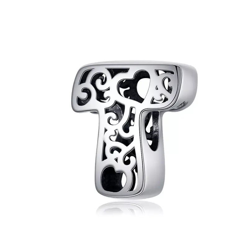 Charm tipo Pandora Lettera magica T - SCC1229-T - Immagine del prodotto