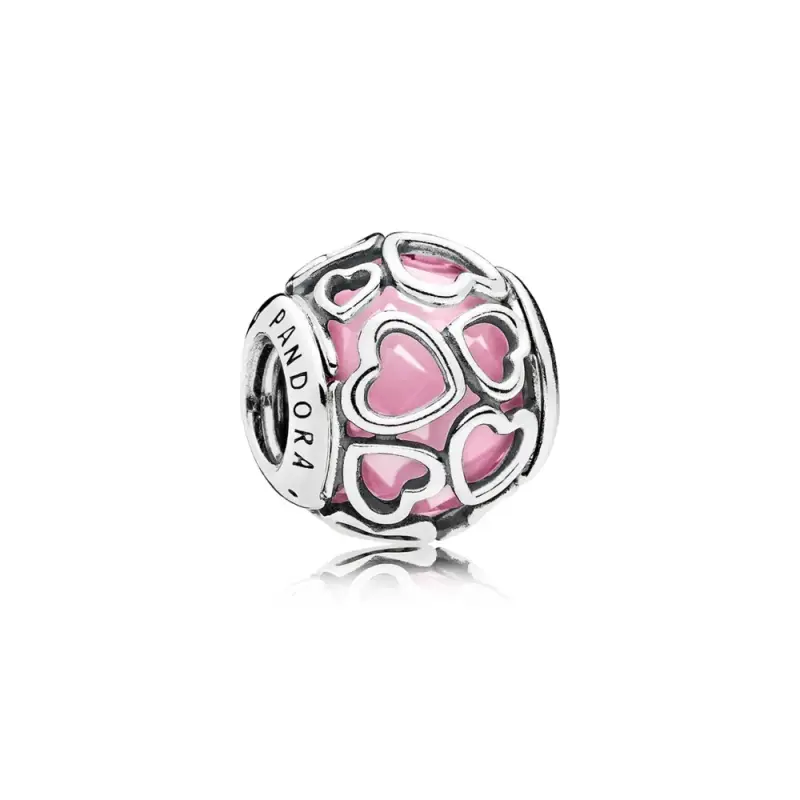Charm Apri il tuo Cuore Rosa - Pandora IT - Immagine del prodotto
