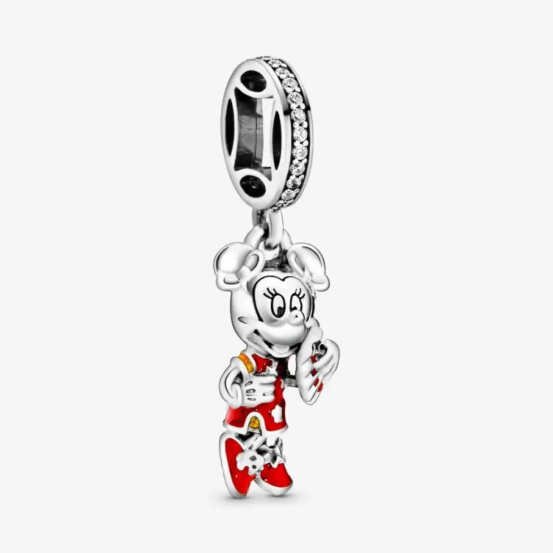 Charm pendente PANDORA Disney Minnie Mouse in argento - 798636C01 - Immagine del prodotto