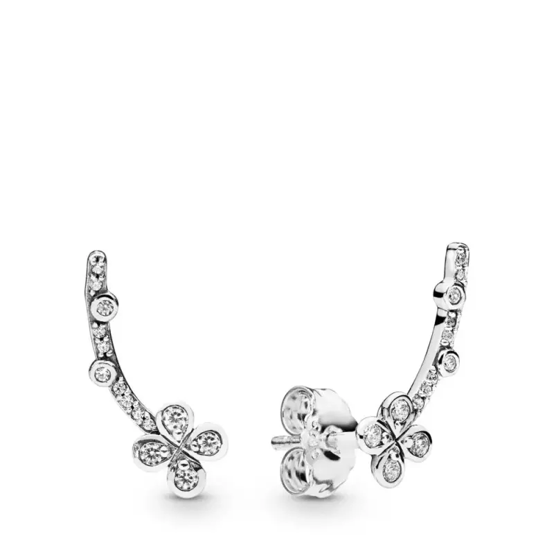 Orecchini a lobo PANDORA Fiori Luminosi 297936CZ - Immagine del prodotto