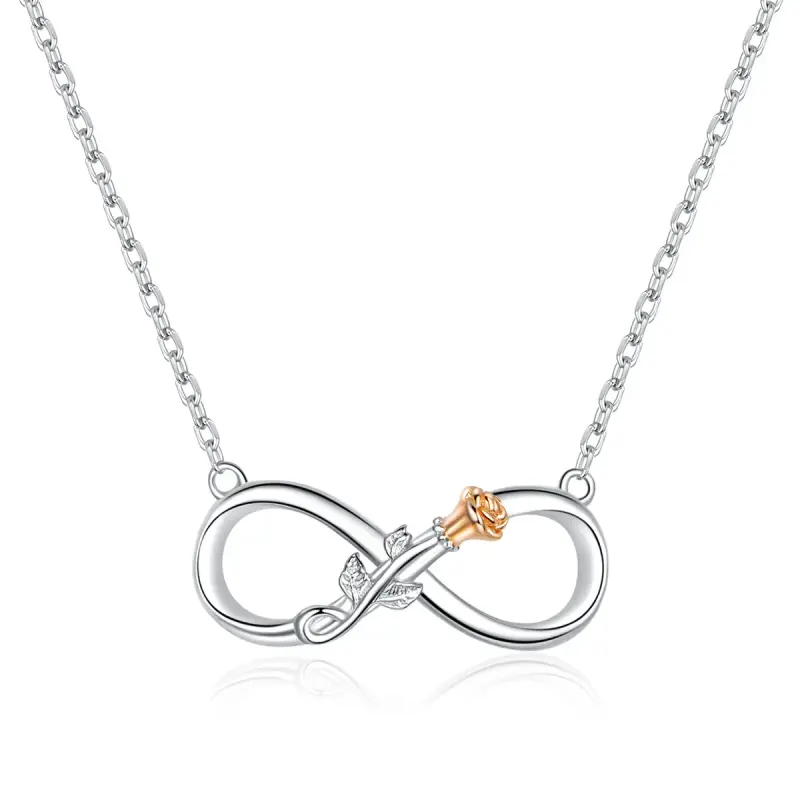 Collana tipo Pandora Amore infinito - SCN371 - Immagine del prodotto