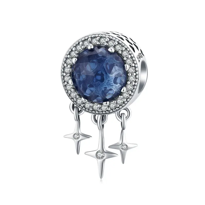 Charm tipo Pandora Stella blu - SCC1432 - Immagine del prodotto