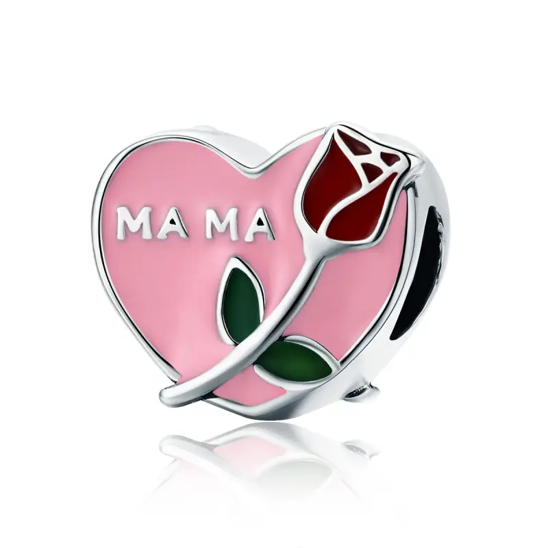 Charm tipo Pandora Confessione d'amore materno - SCC652 - Immagine del prodotto
