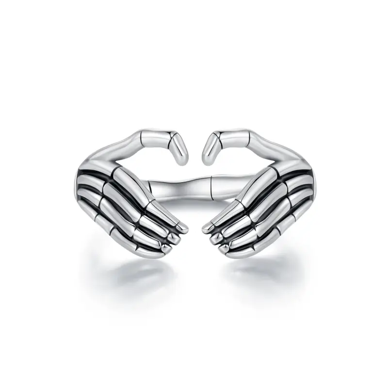 Anello a forma di scheletro in stile Pandora - SCR971-E - Immagine del prodotto