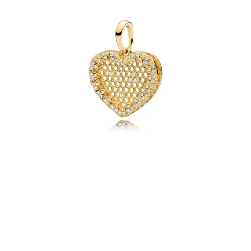Collane Pandora, Necklace Pendants, Pendente Alveare Di Pizzo, 367111Cz - Immagine del prodotto