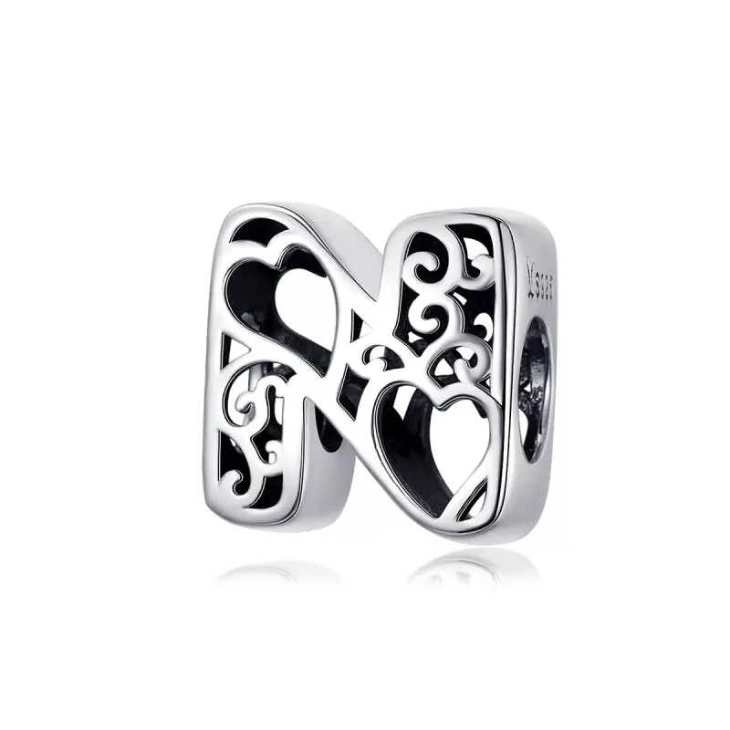 Charm tipo Pandora Lettera magica N - SCC1229-N - Immagine del prodotto