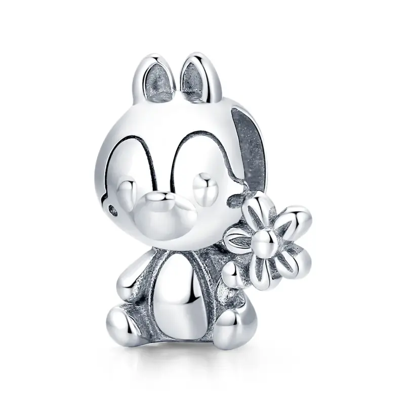 Charm tipo Pandora Ragazzo scoiattolo - SCC1868 - Immagine del prodotto