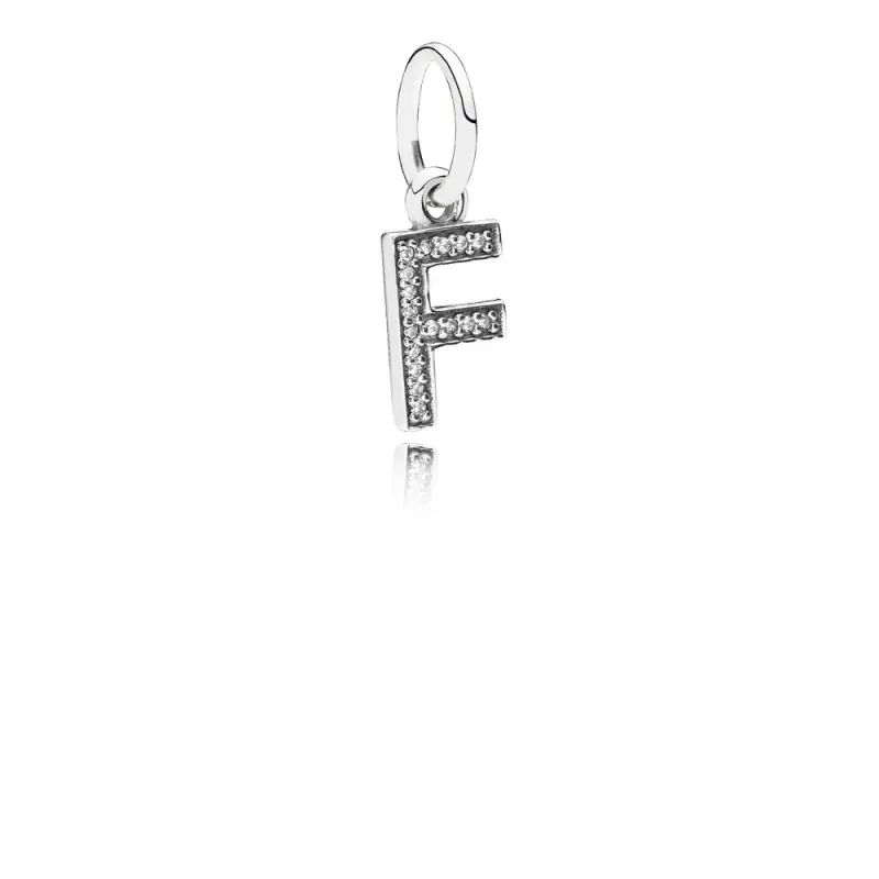 Charm con Pendente F - Pandora IT - Immagine del prodotto