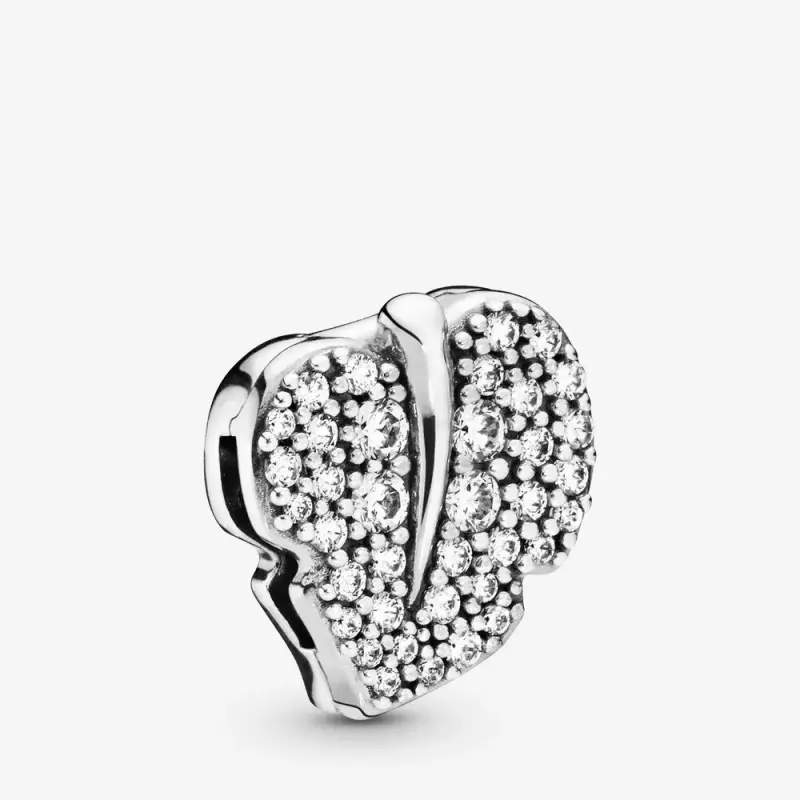 Charm PANDORA Reflexions Foglia Scintillante 798293CZ - Immagine del prodotto