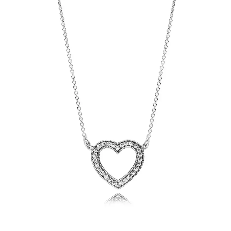 Cuori Innamorati - 590534CZ-45 - Collane e pendenti | PANDORA - Immagine del prodotto