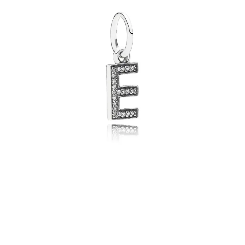 Charm con Pendente E - Pandora IT - Immagine del prodotto