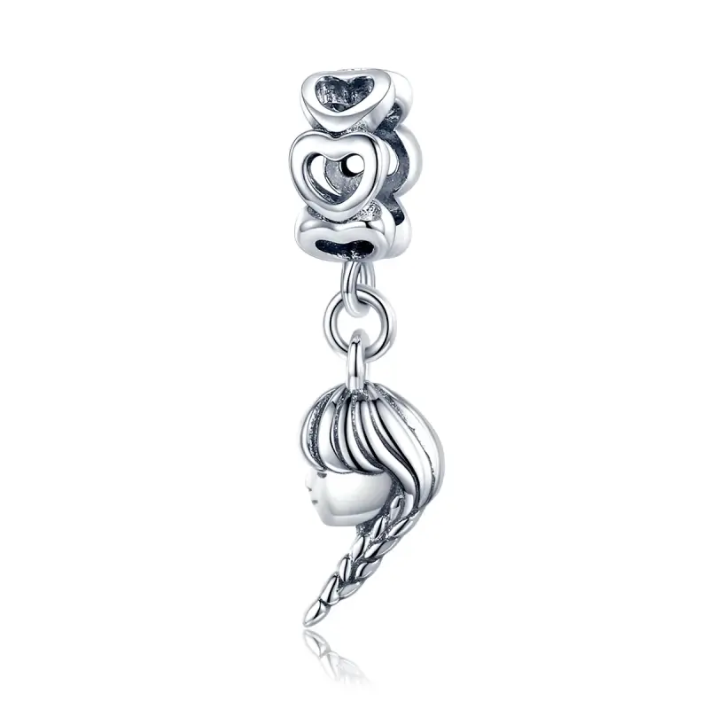 Charm Pendente tipo Pandora Madre e figlia - BSC276 - Immagine del prodotto