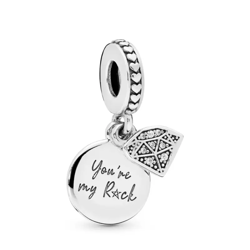 Charm Pendente PANDORA La mia Roccia 798102CZ - Immagine del prodotto