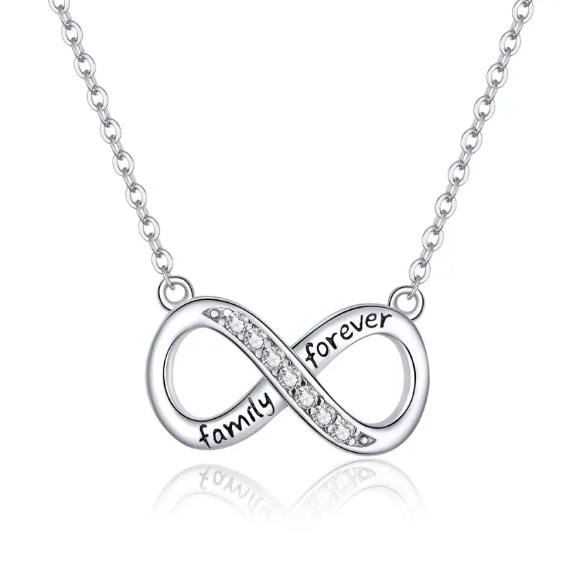 Collana tipo Pandora Amore illimitato - SCN352 - Immagine del prodotto