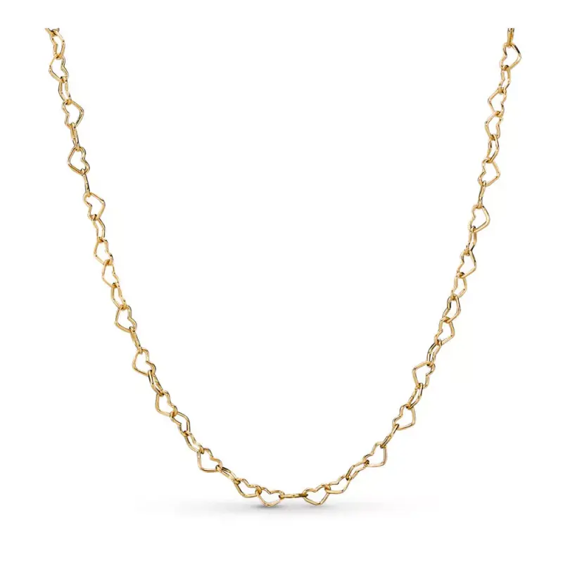 Collana PANDORA Unione di Cuori placcata in Oro 18K 367961 - Immagine del prodotto