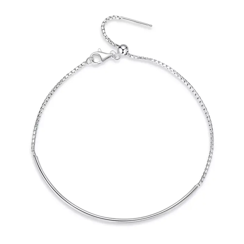 Bracciale tipo Pandora fiore di ciliegio - SCB233 - Immagine del prodotto