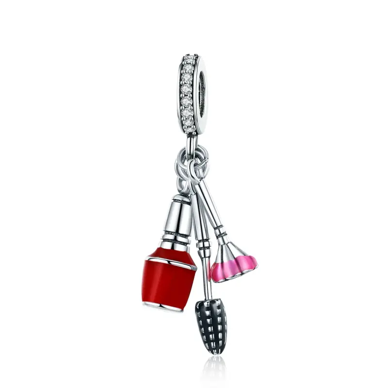 Charm Pendente tipo Pandora Bellissimi artefatti Trucco - SCC785 - Immagine del prodotto