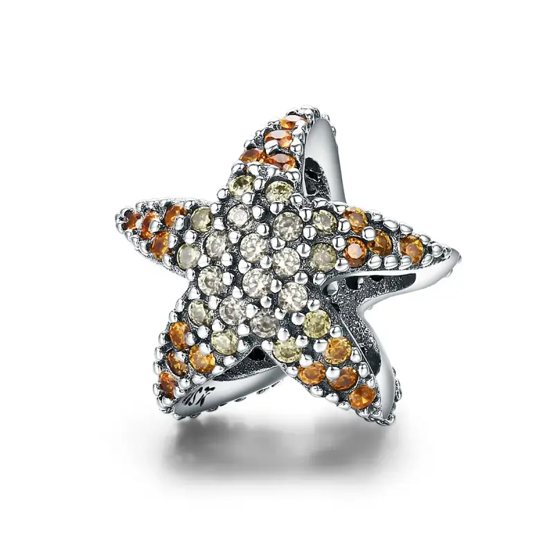 Charm tipo Pandora Stella marina - SCC586 - Immagine del prodotto