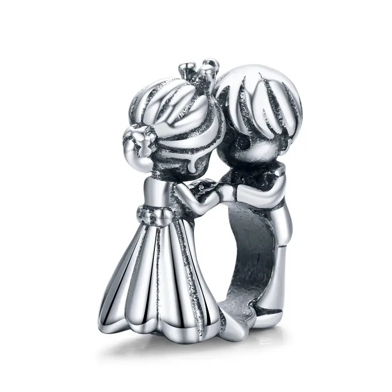 Charm tipo Pandora Ragazzo e ragazza che ballano - SCC1565 - Immagine del prodotto