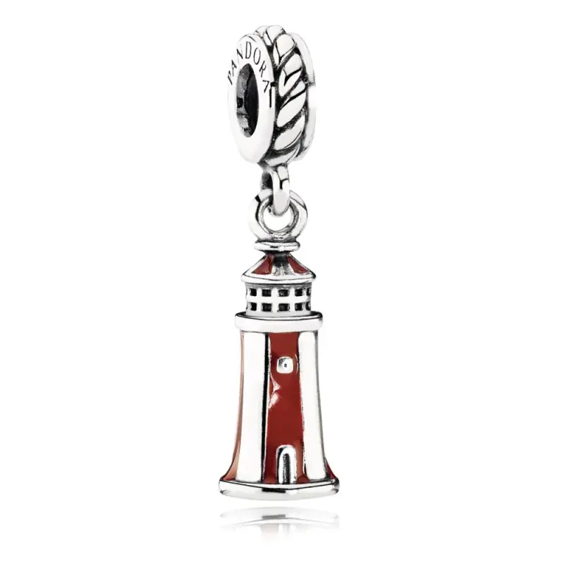 Charm con Pendente  Faro - 791137EN42 - Charm | PANDORA - Immagine del prodotto
