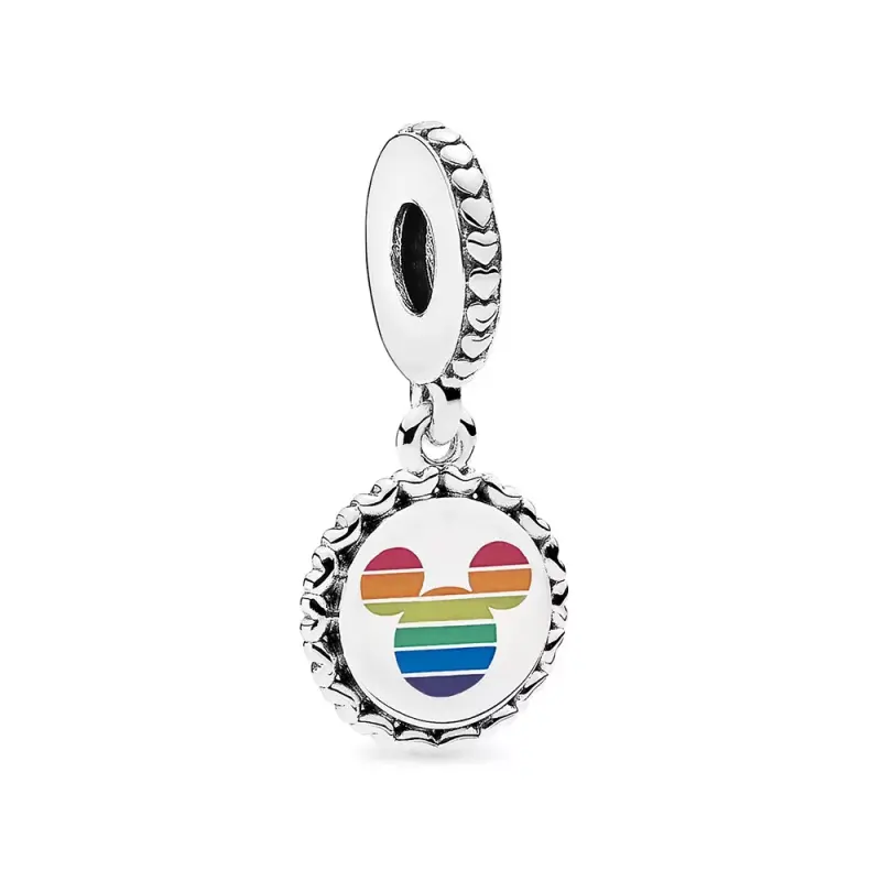 Charm pendente PANDORA Disney Topolino Arcobaleno - P400036052279 - Immagine del prodotto