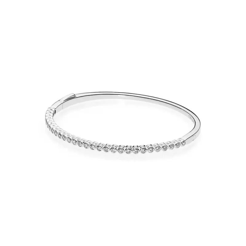 Bracciale Rigido con Zirconia Cubica - 590531CZ - Bracciali | PANDORA - Immagine del prodotto
