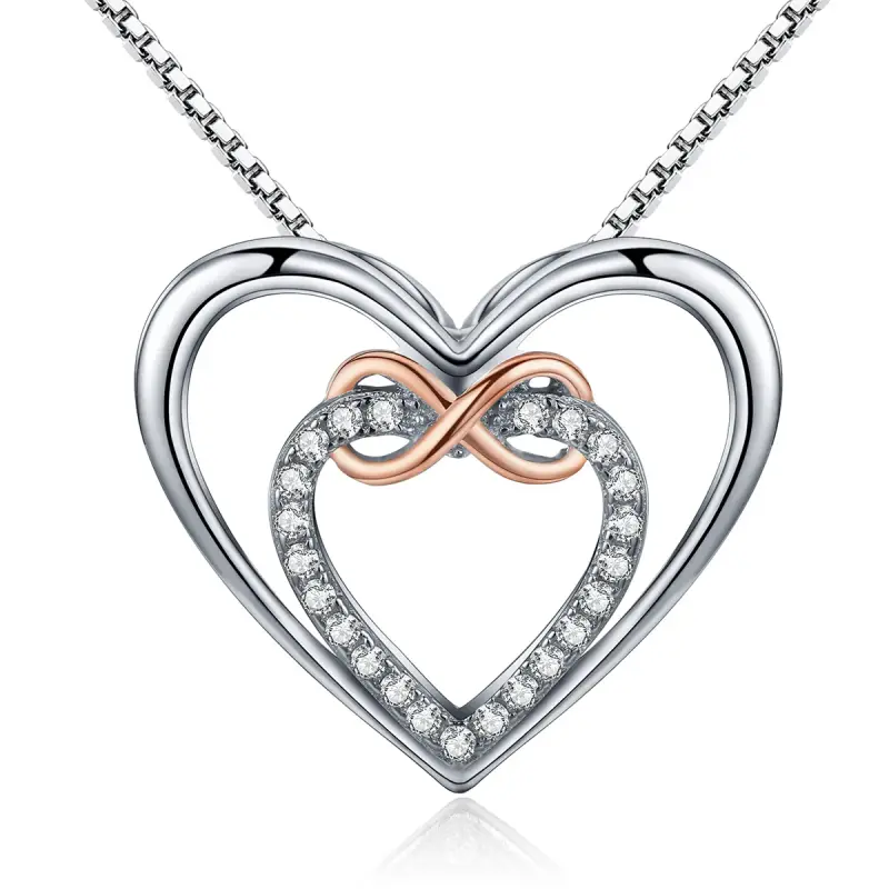 Collana tipo Pandora Cuore squisito - SCN121 - Immagine del prodotto