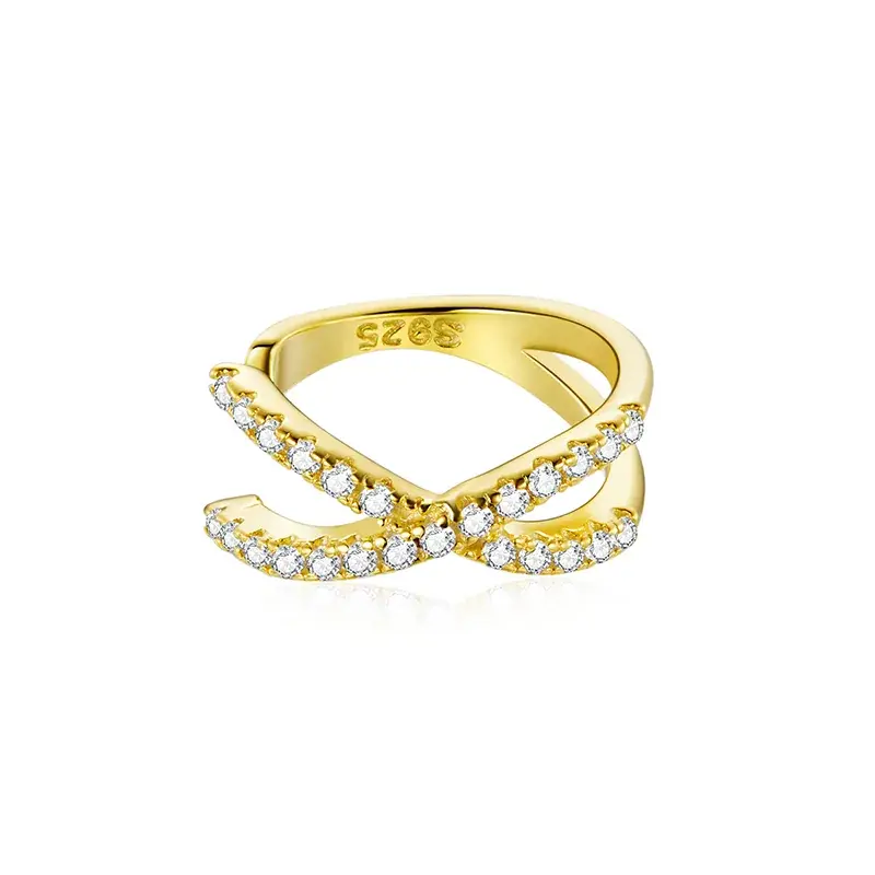 Orecchio Clip tipo Pandora Croce - SCE997-B - Immagine del prodotto