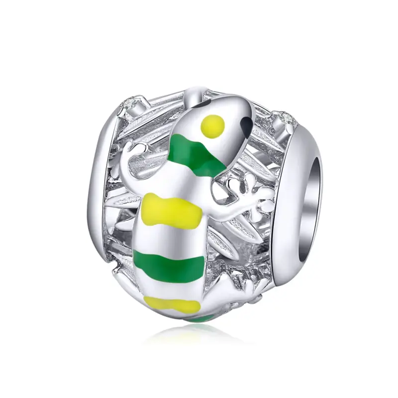 Charm tipo Pandora Lucertola - BSC199 - Immagine del prodotto