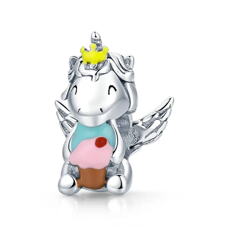 Charm tipo Pandora Dessert Unicorno - SCC1872 - Immagine del prodotto