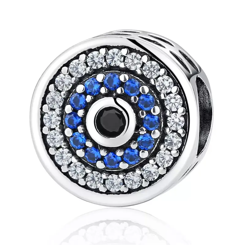 Charm tipo Pandora Occhio scintillante - SCC092 - Immagine del prodotto
