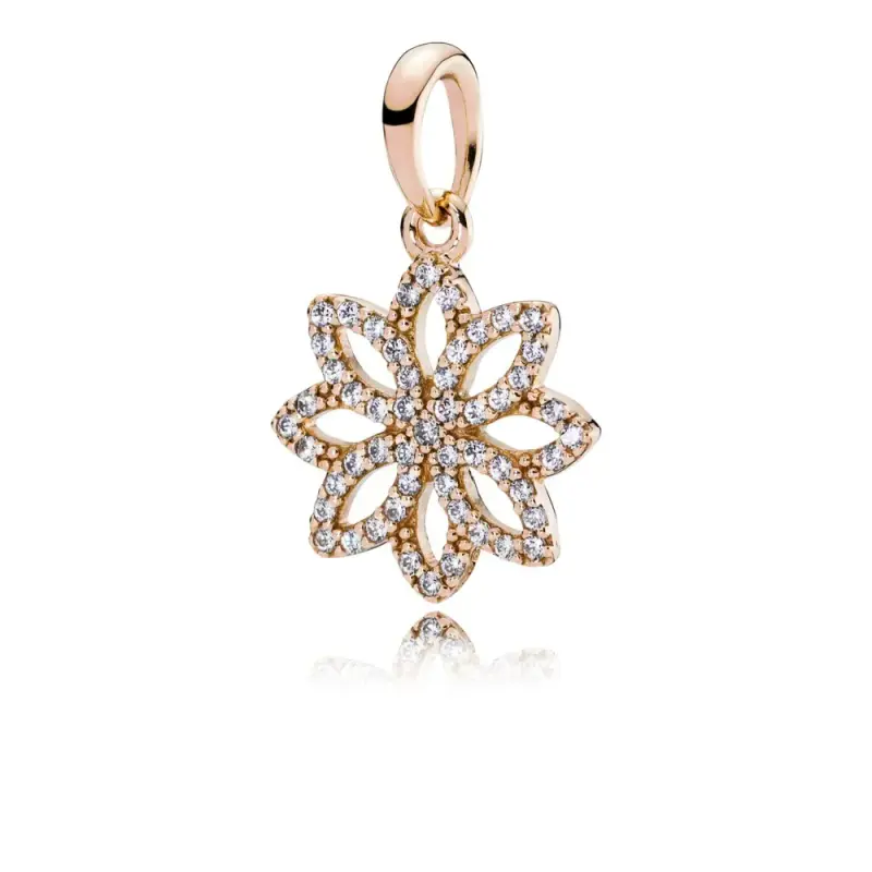 Lace Botanique Pendant - 350179CZ - Collane e pendenti | PANDORA - Immagine del prodotto