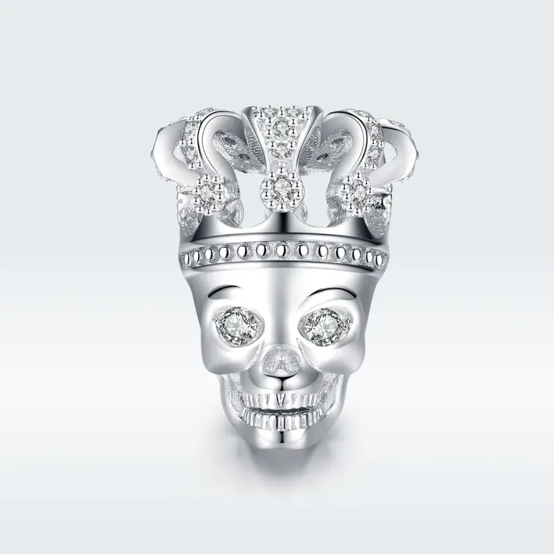 Charm tipo Pandora Teschio Con Corona - SCC1361 - Immagine del prodotto