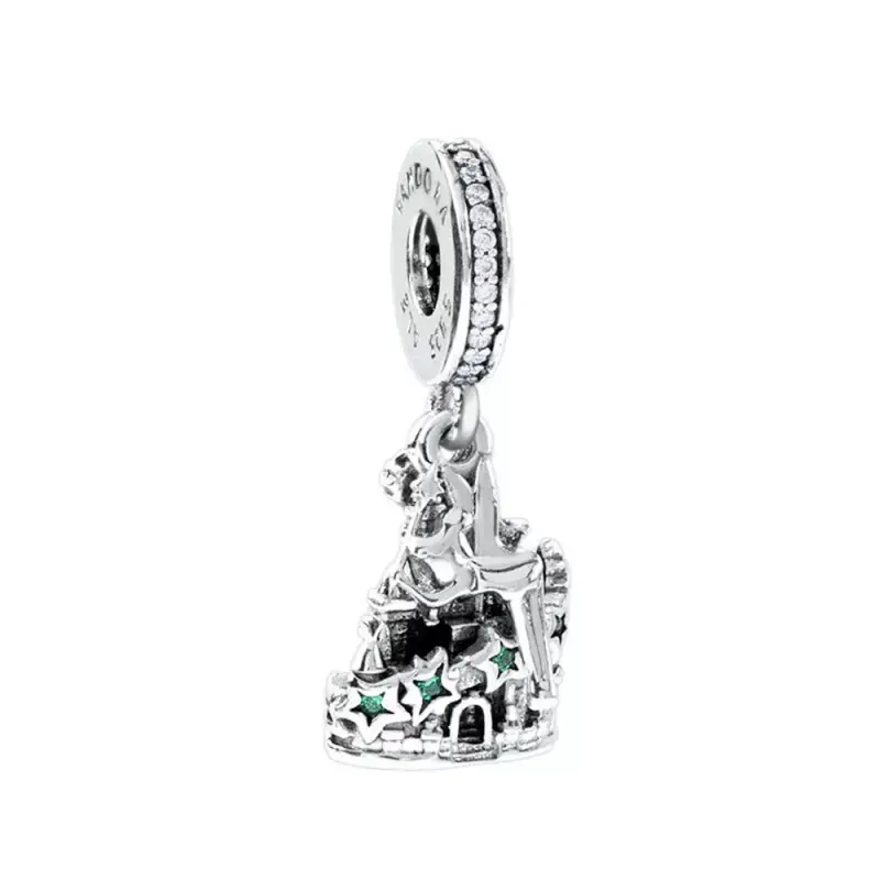 Disney parks sparkling castle tinker bell PANDORA dangle charm - 798856C01 - Immagine del prodotto