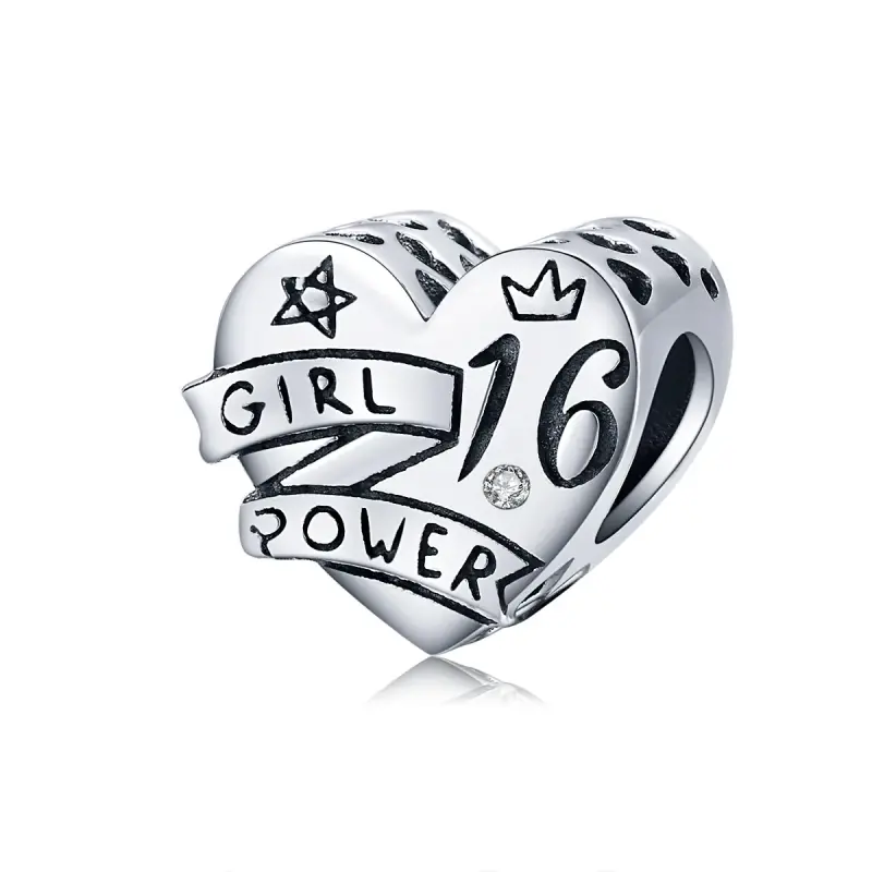 Charm tipo Pandora Girl Power dolce 16 - SCC1437 - Immagine del prodotto