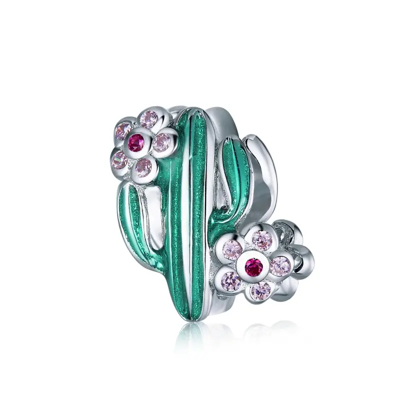 Charm tipo Pandora Cactus - BSC261 - Immagine del prodotto