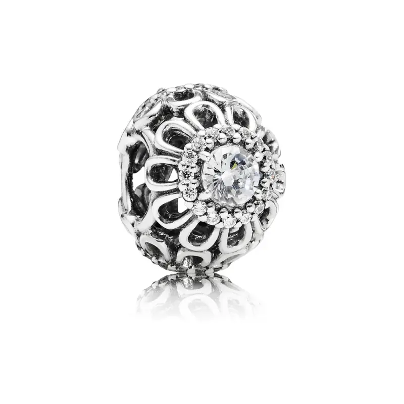 Charm Openwork Fiore Prezioso - 791260CZ - Charm | PANDORA - Immagine del prodotto