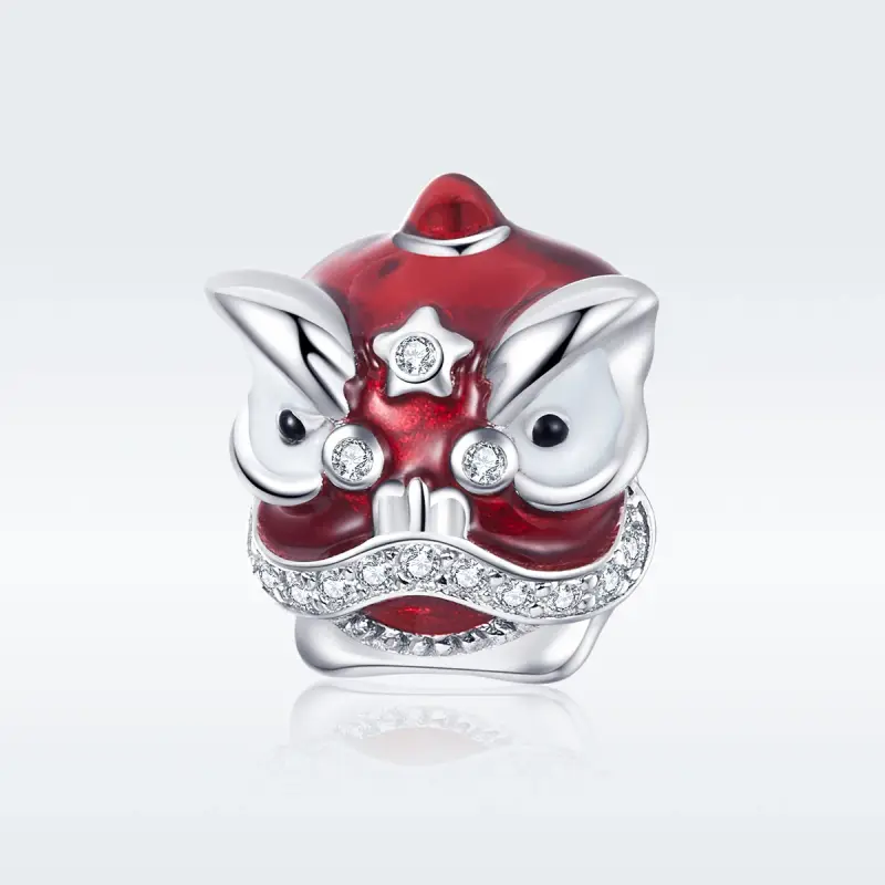Charm tipo Pandora Il ballo del leone - BSC086 - Immagine del prodotto