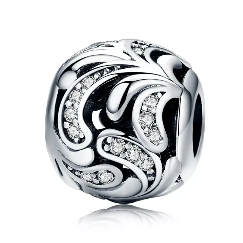 Charm tipo Pandora Fiore tenero - SCC742 - Immagine del prodotto