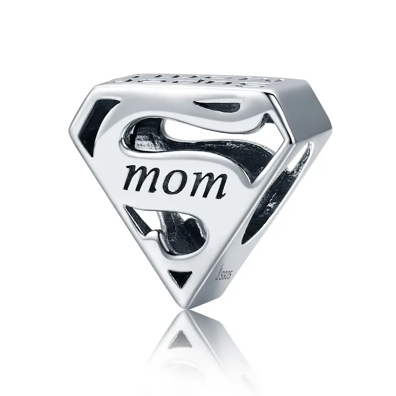 Charm tipo Pandora super-mamma - SCC429 - Immagine del prodotto