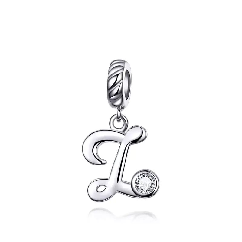 Charm Pendente tipo Pandora Lettera Z - SCC1183-Z - Immagine del prodotto